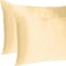Homeroots 20 x 26 in. Pale Peach Dreamy Silky Satin Standard Size Pillowcases 387873 - alternate 5
